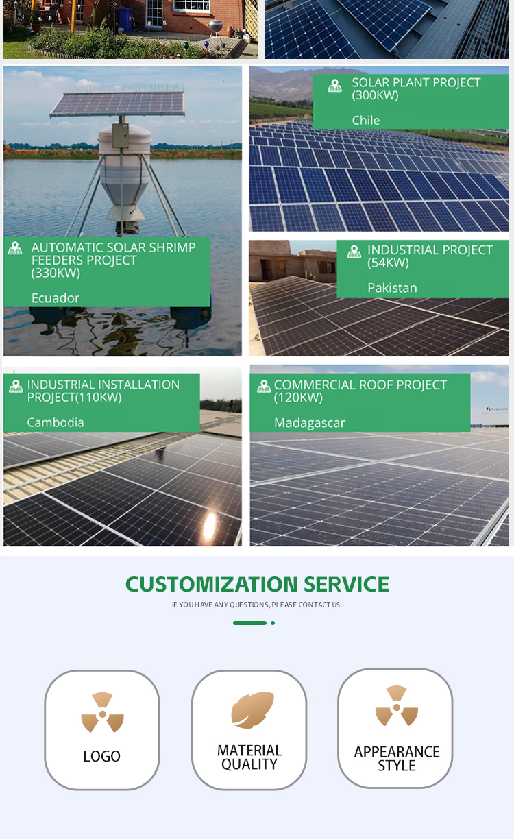 N Type Solar Panel 540W Mono Half Cell P V 540W N Type Solar Panel factory