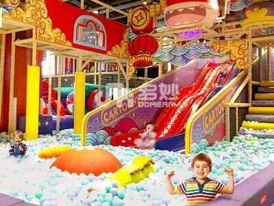 Tailored Indoor Play Areas For 6 Year Olds With Climb & Slide Sets
