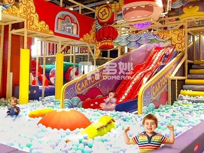 Tailored Indoor Play Areas For 6 Year Olds With Climb & Slide Sets