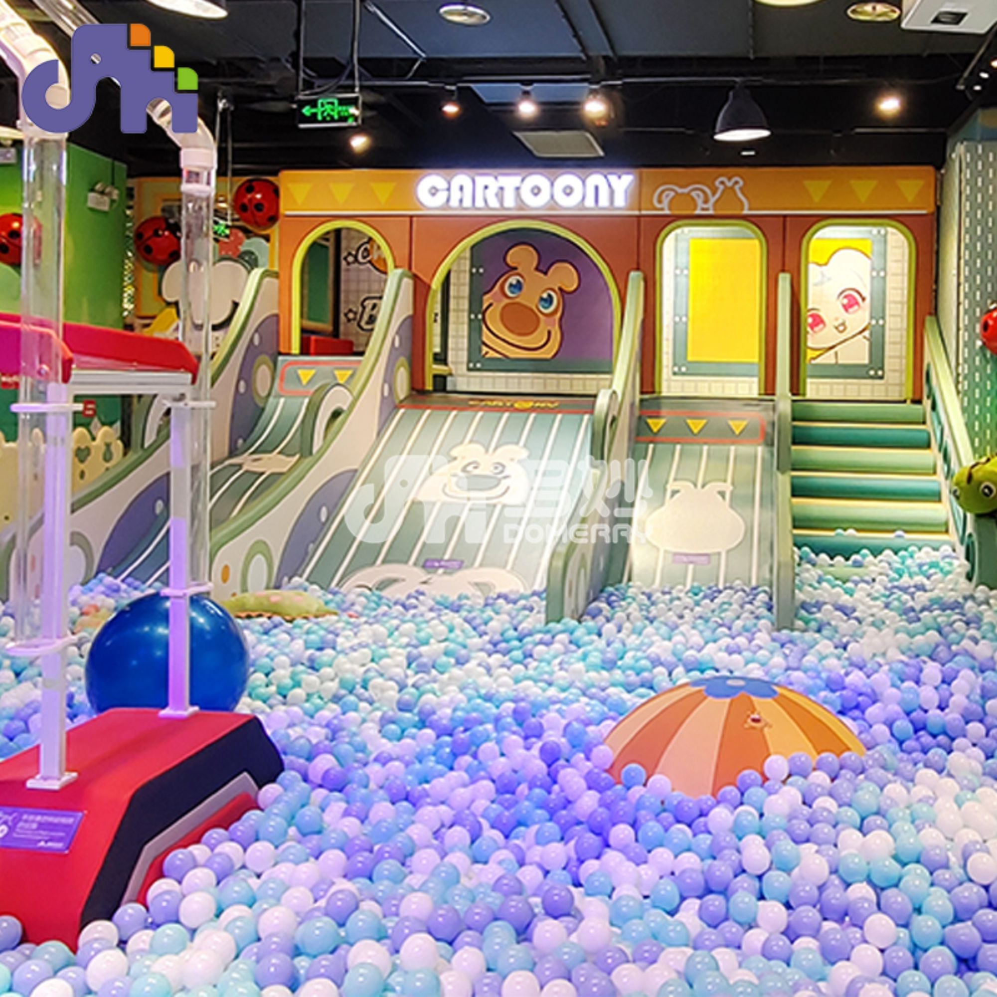 Domerry amusement equipment playground kid game amusement indoor child park soft play ground