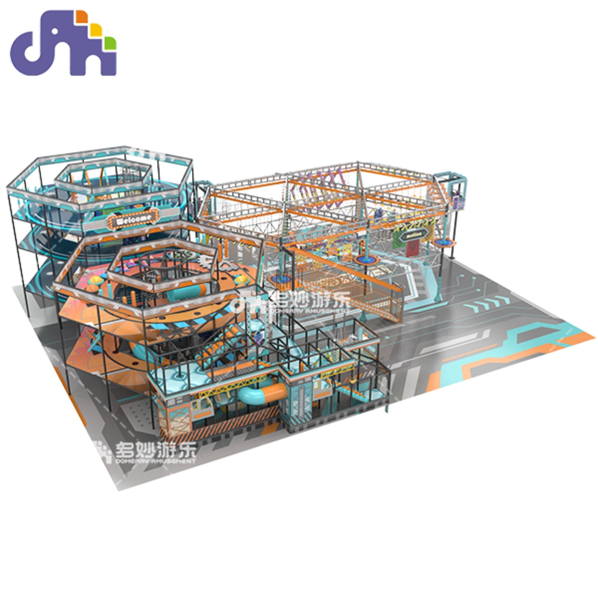 Indoor Playground Slides of Service Quality: