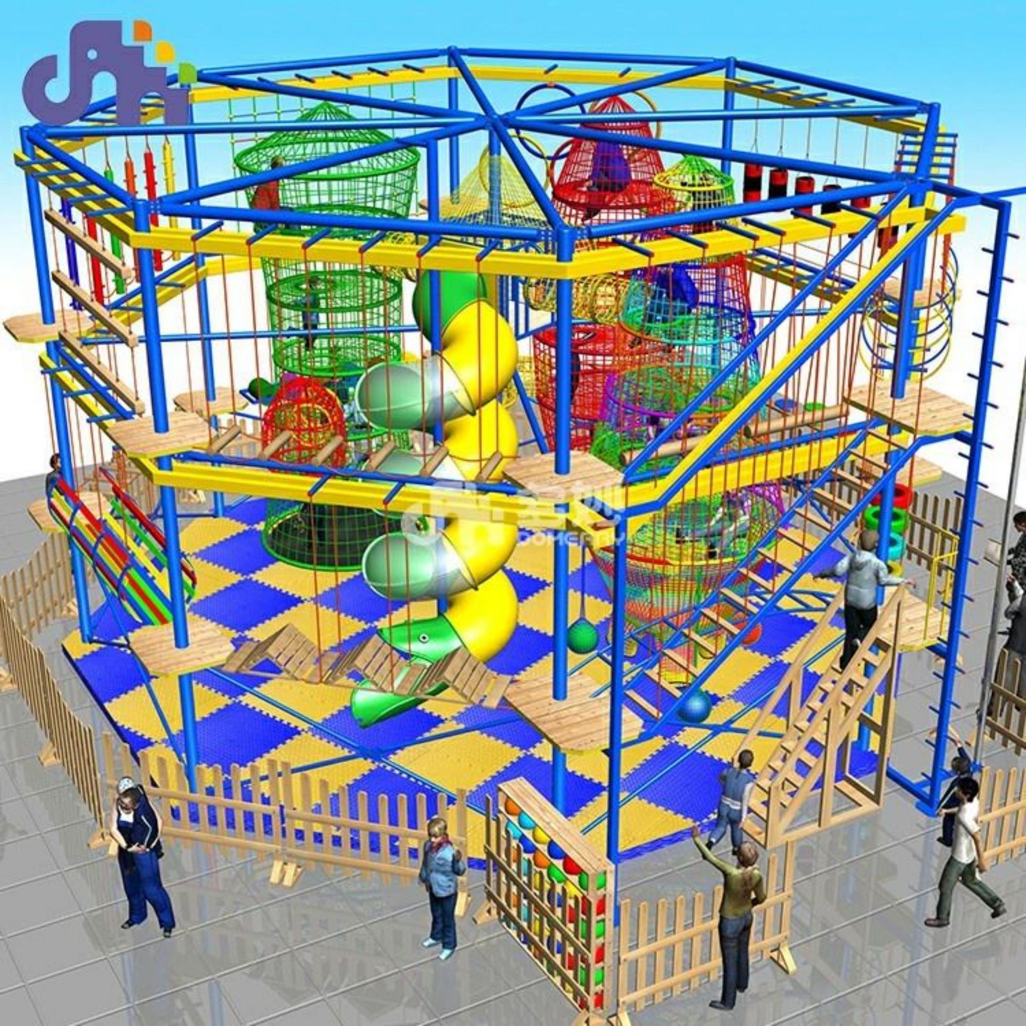 Attrazione con Percorso Avventura: Perché Aumenta il Flusso di Visitatori nel Tuo Playground