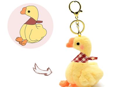 Recomendamos os populares bonecos personalizados no estilo da tendência atual, com híbrido de plástico vinil + pelúcia