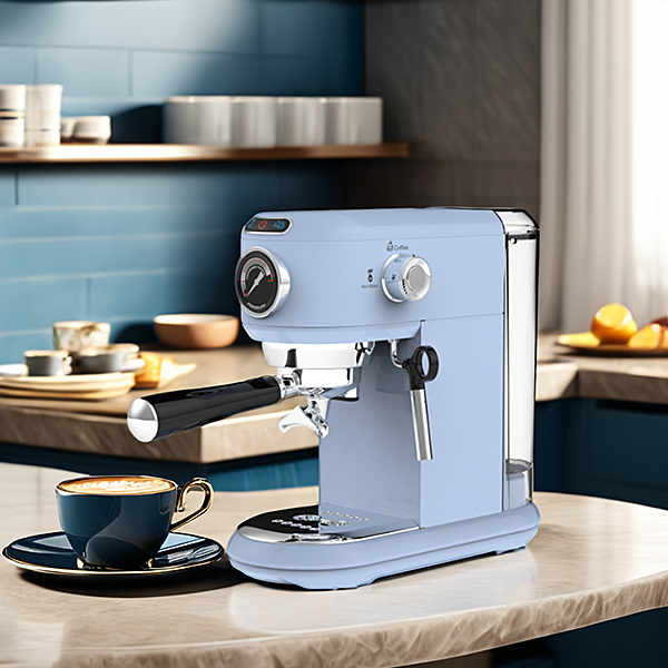 Savor rich coffee flavor in a compact design