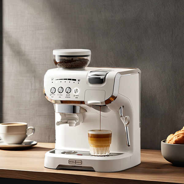 The convenience of having an automatic coffee machine with grinder in your kitchen