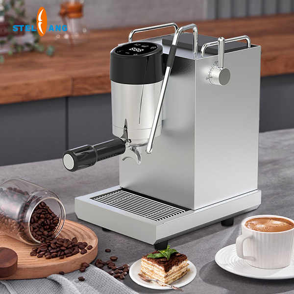 Pembuat Espresso Otomatis Bernilai Swiss dengan Pengelembut Susu Terintegrasi