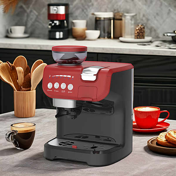 Genieße café-style Kaffeetrinken, ohne dein Haus zu verlassen, mit Nespresso und Schaumegerät.