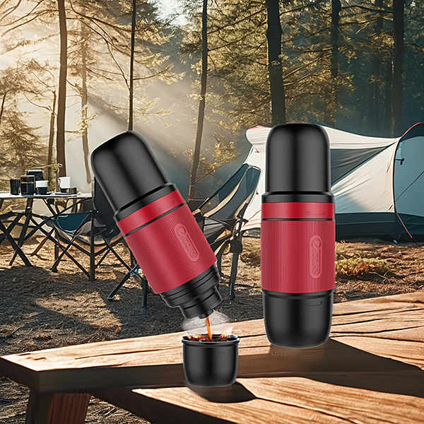 Le Café Parfait d'Expresso dans une Machine Portable