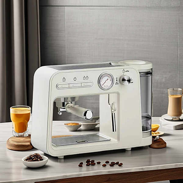 Experience Barista-Quality Coffee from Your Home with a Built-in Machine