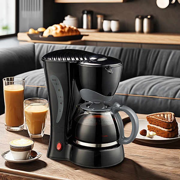Brews a rich and flavorful coffee in minutes