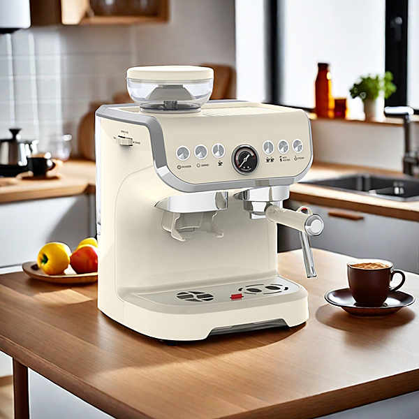 The Perfect Blend in a Retro Coffee Maker