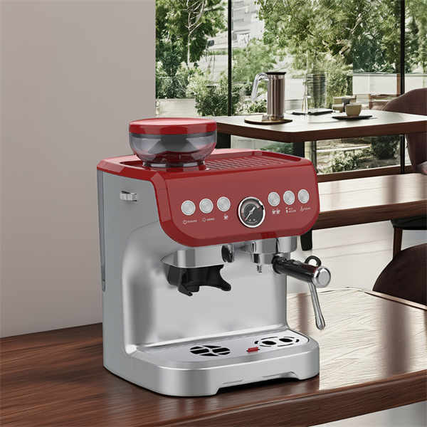 Découvrez le goût riche et corsé de l'expresso fraîchement moulu avec une machine équipée d'un moulin à café