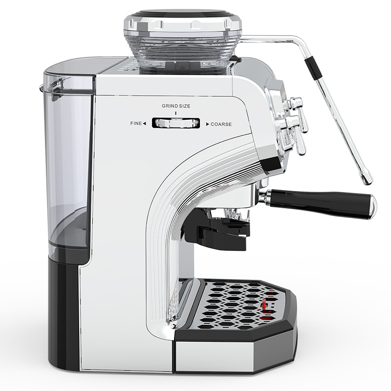 Latte-Macher Bohnen-zu-Tasse-Espressomaschine mit Kanne