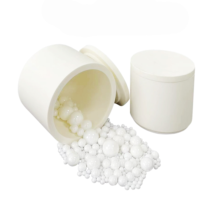 Fornices aluminae/ceramici/Al2O3 variarum capacitatum 50ml ad 5000ml apti sunt pro mola sphaerica planetalis