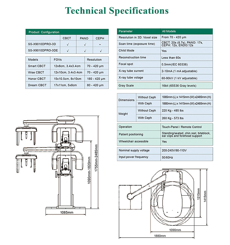 Dental X Ray Machine 3d Opg Dental Panoramic X-ray Machine Cbct Dental Xray Sensor Digital X-ray supplier