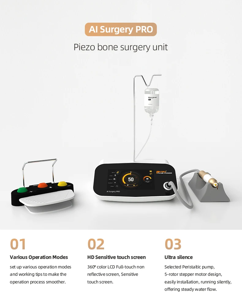 Dental Micro Power Bone Cutting Machine Portable Bone Cutting Surgery Unit ultrasonic surgery unit supplier