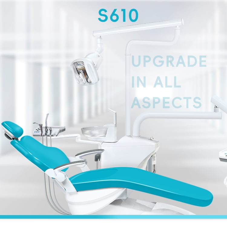01 2Years Warranty 10years Shelflife Luxury Dental Chair factory