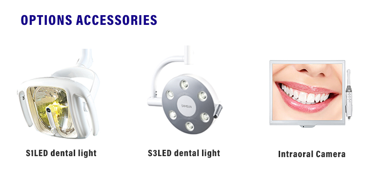 单椅_06 Luxury Simple 3 Memory Position Led Lamp Foot Pedal Dental Care Chair supplier