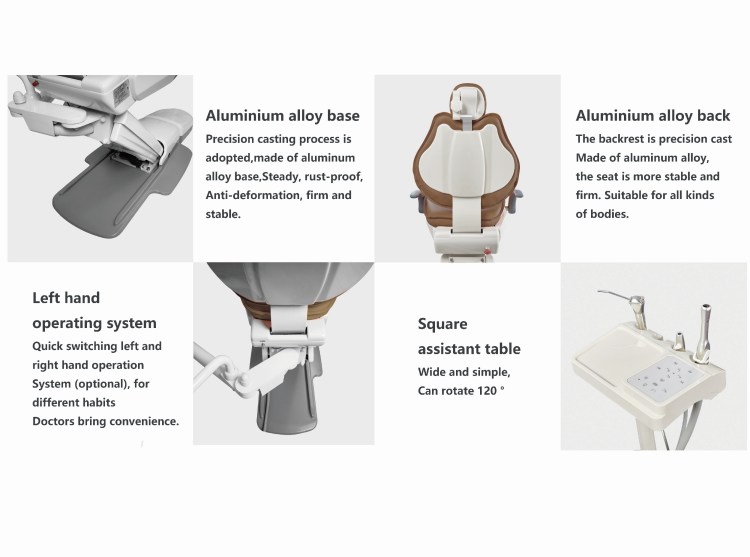 7 FDA CE Imported Tubes Dental Chair supplier
