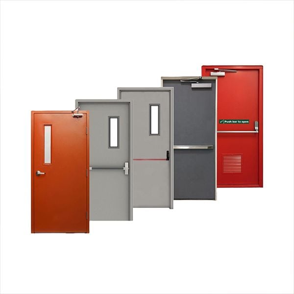 Utilisations des portes et cadres métalliques commerciaux