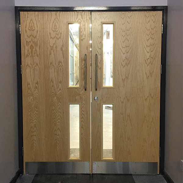 3. Innovation in Wooden Fire Doors With Glass