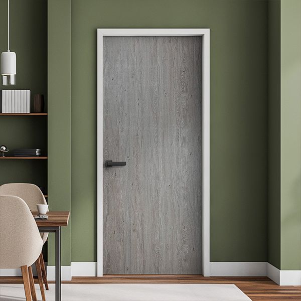 Sécurité des portes intérieures en bois à plat :