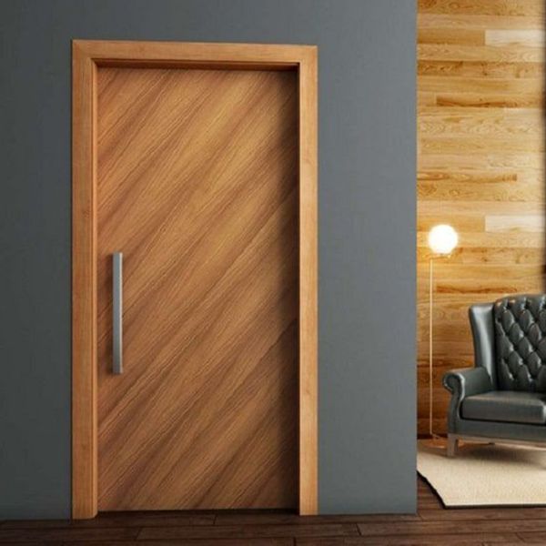 Utilisation des portes intérieures en bois à plat :