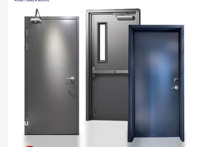 How External Fire Doors Improve Fire Protection at Building Entrances