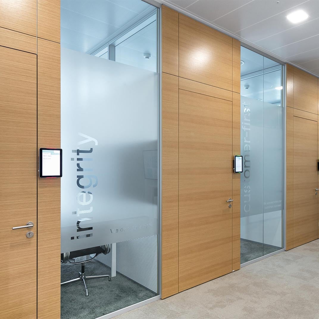 Flush Design Wood Fire Door