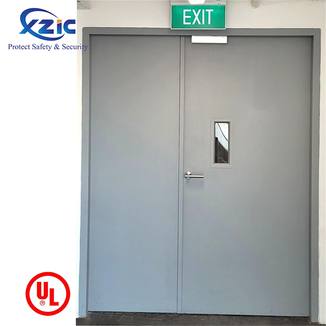 Double Leaf Metal Door