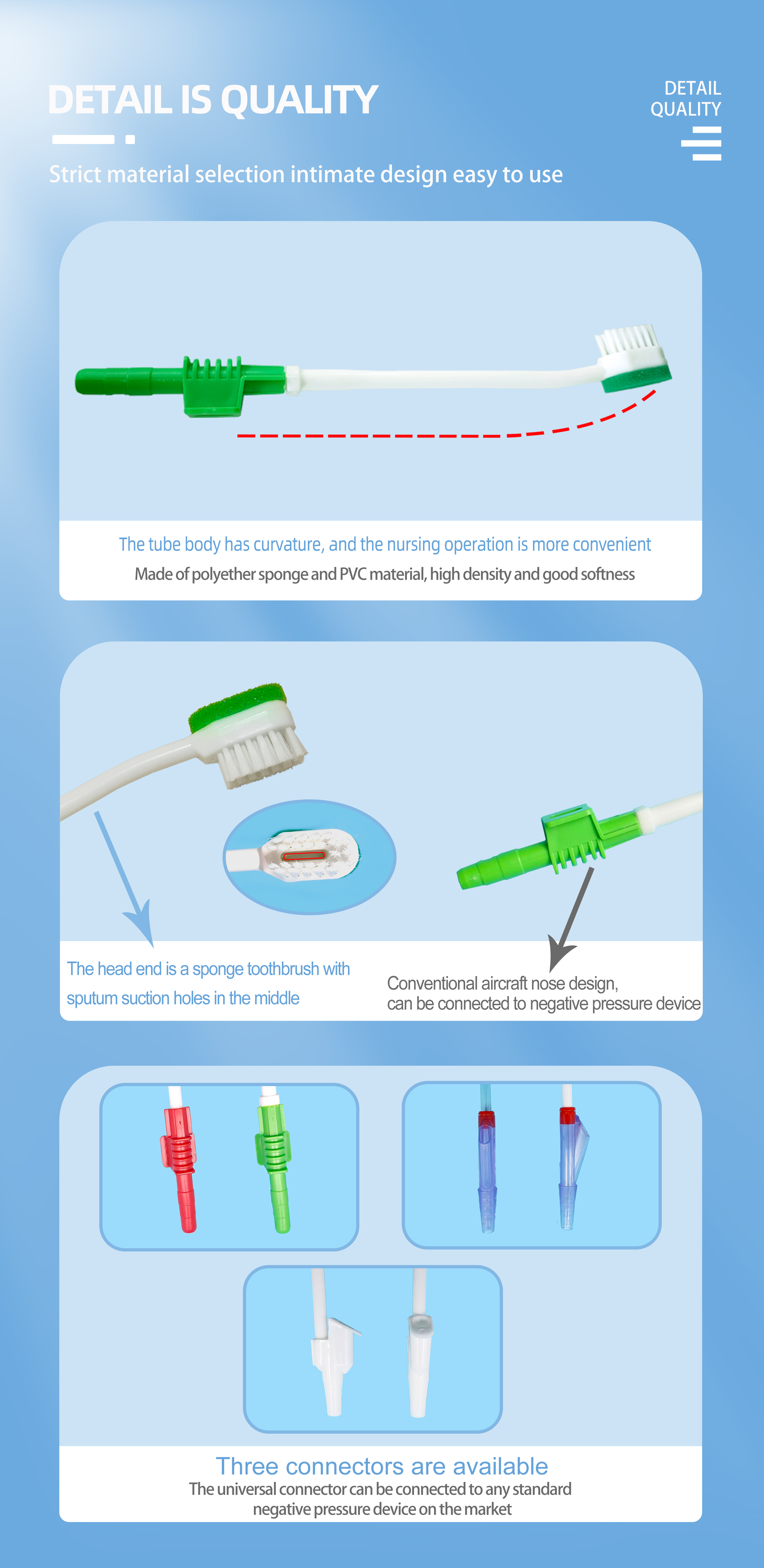 ICU Care Disposable Medical Oral Cleaning Toothbrush Class I Dressing Sponge Stick for Oral Suction EOS Disinfecting Type manufacture