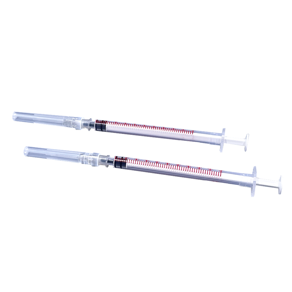 Disposable Medical Luer Lock Plastic Lab Syringe Set 3CC to 60ML Sizes with Needle for Hospital Use manufacture