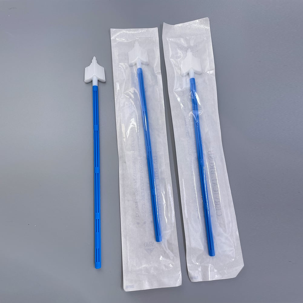 Disposable Pap Smear Brush HPV Test Kit Cervical Brush cervical specimen collection Cytology Vaginal Cervical Brush details
