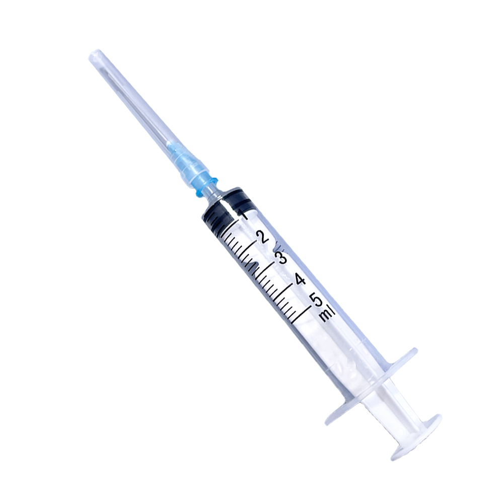 Disposable Medical Luer Lock Plastic Lab Syringe Set 3CC to 60ML Sizes with Needle for Hospital Use manufacture