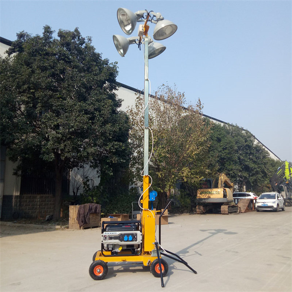 Chiếu sáng bầu trời với hệ thống chiếu sáng tháp cao