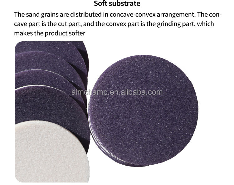 Sanding Sponge Block 12000 Grit 3/5/6/8 Inch Aluminium Oxide Double Angled Flexible Sanding Sponge manufacture