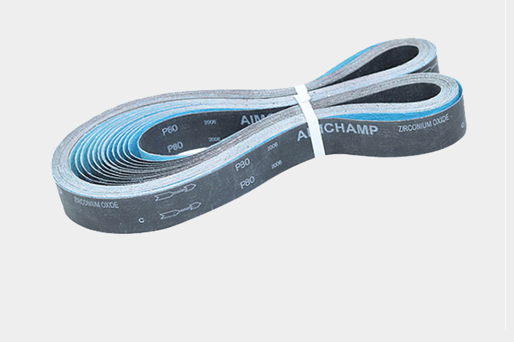 AIMCHAMP Zirconia Sanding Belt Best Quality Roll Type Abrasive Customized Size P40 P120 Resistant Overheating Metal Working details