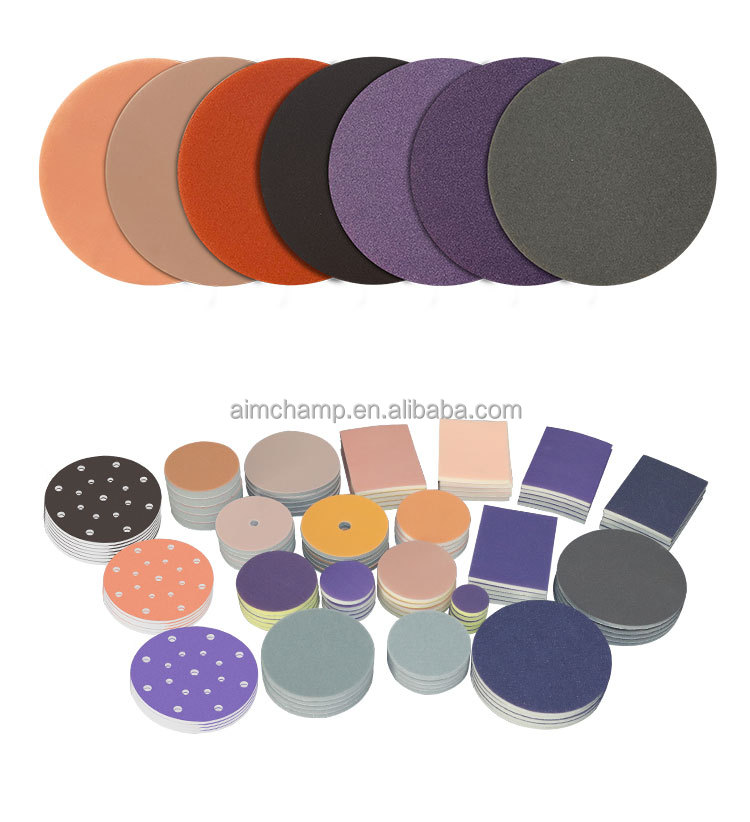 Sanding Sponge Block 12000 Grit 3/5/6/8 Inch Aluminium Oxide Double Angled Flexible Sanding Sponge details