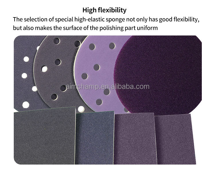 Sanding Sponge Block 12000 Grit 3/5/6/8 Inch Aluminium Oxide Double Angled Flexible Sanding Sponge manufacture