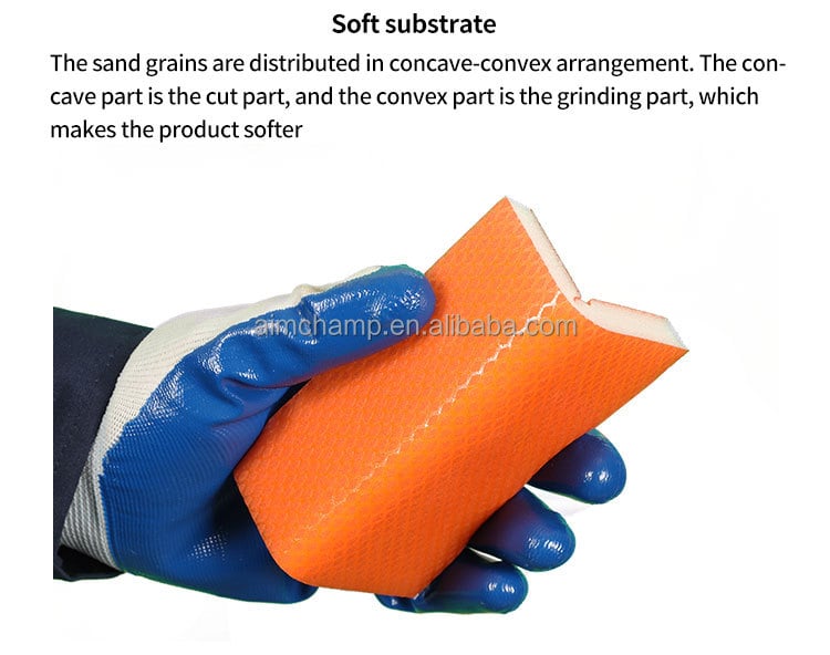 Aimchamp Premium Trizact Double Sides Polishing Use Sanding Block Sand Soft Sponge Abrasive Sanding Sponges supplier