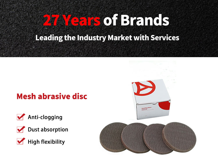 Customizable Size 5-Inch and 9-Inch Mesh Abrasive Sanding Discs OBM and ODM Supported for Wood Application details