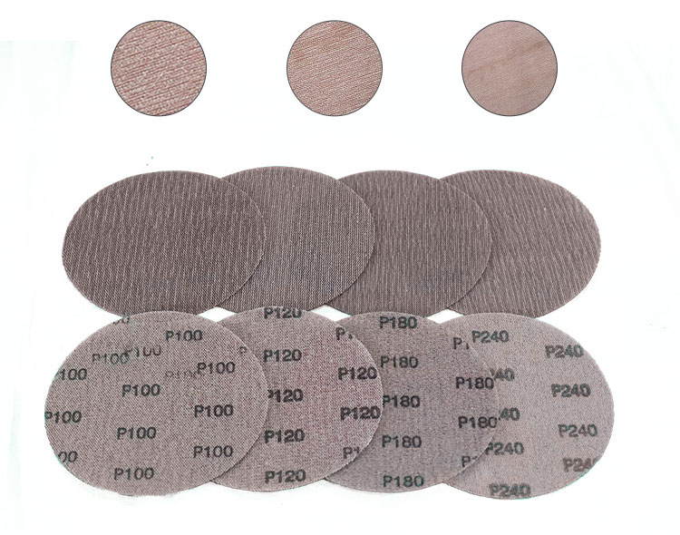 Customizable Size 5-Inch and 9-Inch Mesh Abrasive Sanding Discs OBM and ODM Supported for Wood Application factory