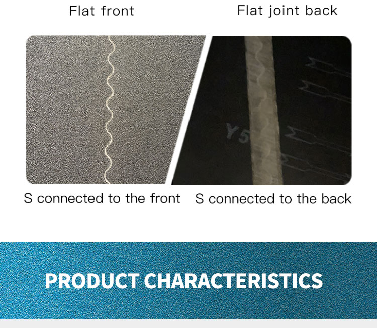 AIMCHAMP Zirconia Sanding Belt Best Quality Roll Type Abrasive Customized Size P40 P120 Resistant Overheating Metal Working factory