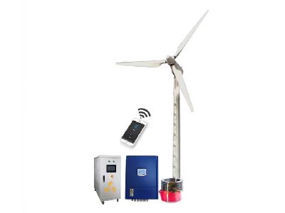 What are the benefits of using horizontal wind turbines?