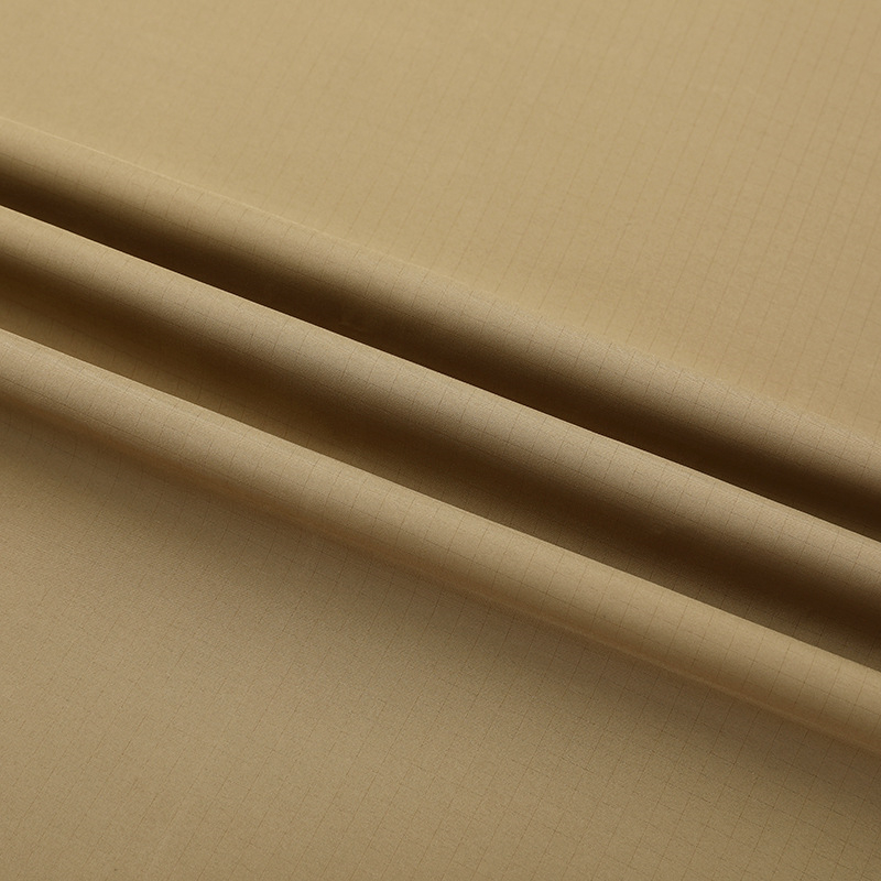 Waterproof 100%Polyester 0.4rib-stop pongee Fabric for down jacket sports wear manufacture