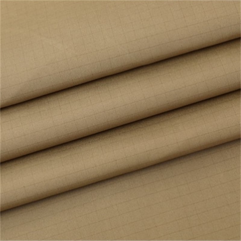 Waterproof 100%Polyester 0.4rib-stop pongee Fabric for down jacket sports wear manufacture