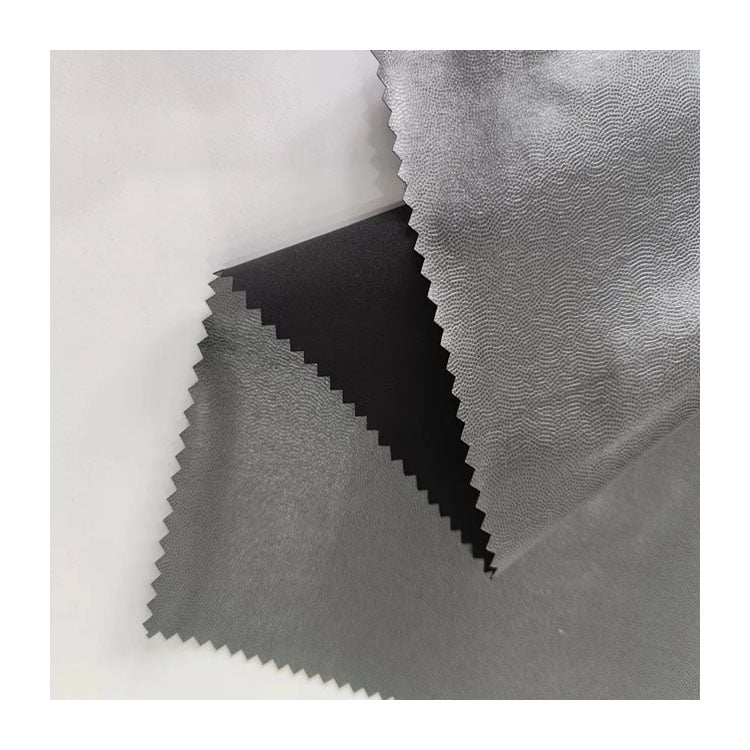 New product 100% polyester T800 mechanical strength with WR and TPU membrane limitation fabric for coat and jacket details