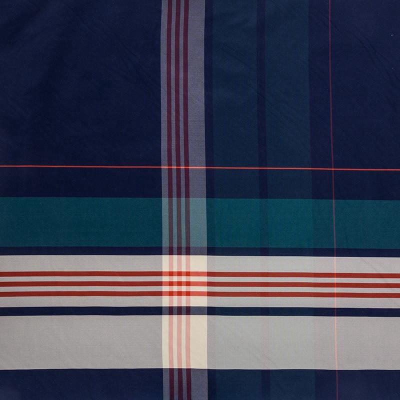 Fabrication directe de tissu en polyester 75d 100% mémoire ripstop teint fil coréen