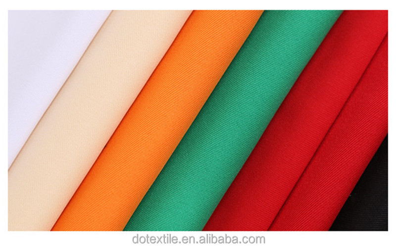 Factory price durable twill uniform fabric 100% polyester gabardine 3/1 fabric factory