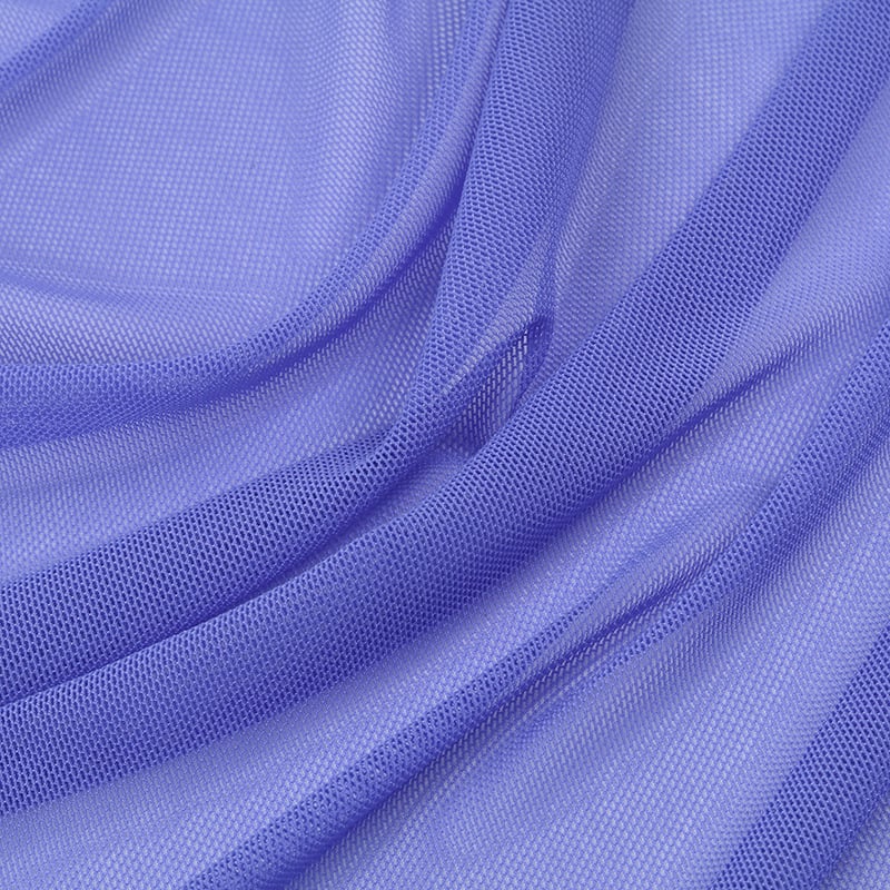 High-elastic 92%Nylon 8%Spandex 40D mesh fabric for underwear wedding dress details